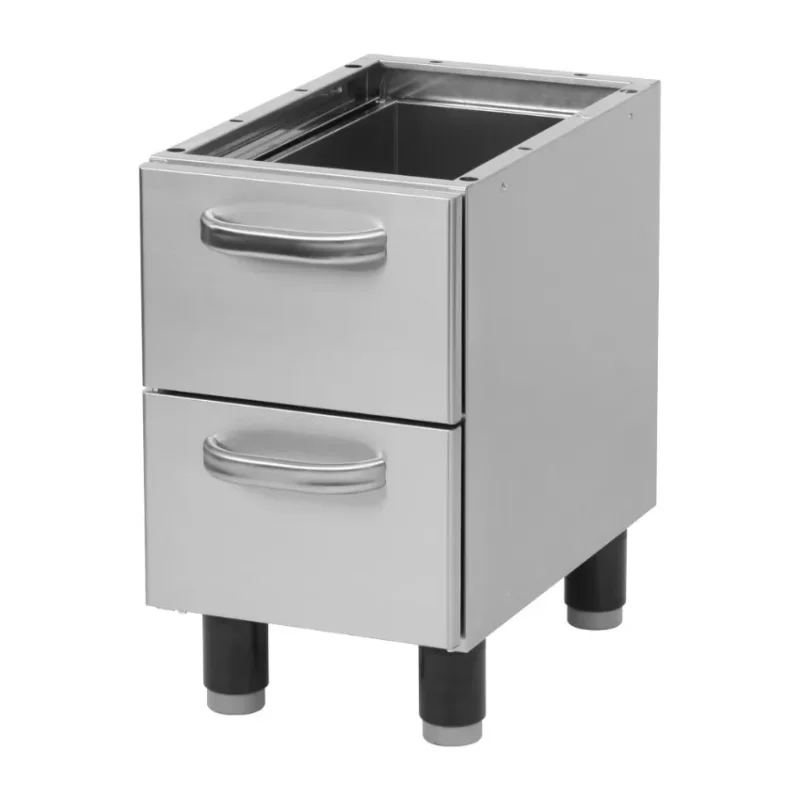 Dernière Chance Soubassement à façade pleine à 2 tiroirs - 330x510x570mm