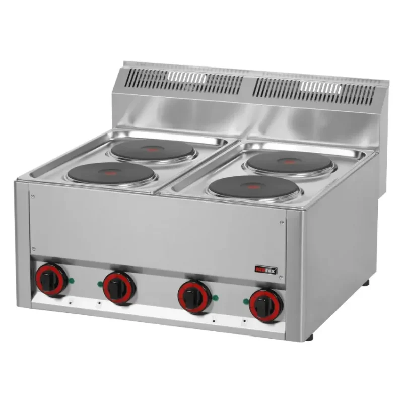 Livraison Gratuite Fourneau triphasé 4 plaques de cuisson indépendantes - 8kw