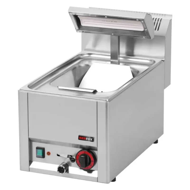 Chauffe-frites à poser haut et bas avec lampe céramique puissance 0,85 kw - 330x610x290mm Commande En Gros