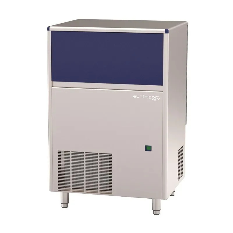 Prix Cassé Machine à glaçons pleins avec réserve de 65kg - 150kg/24h et condenseur à eau
