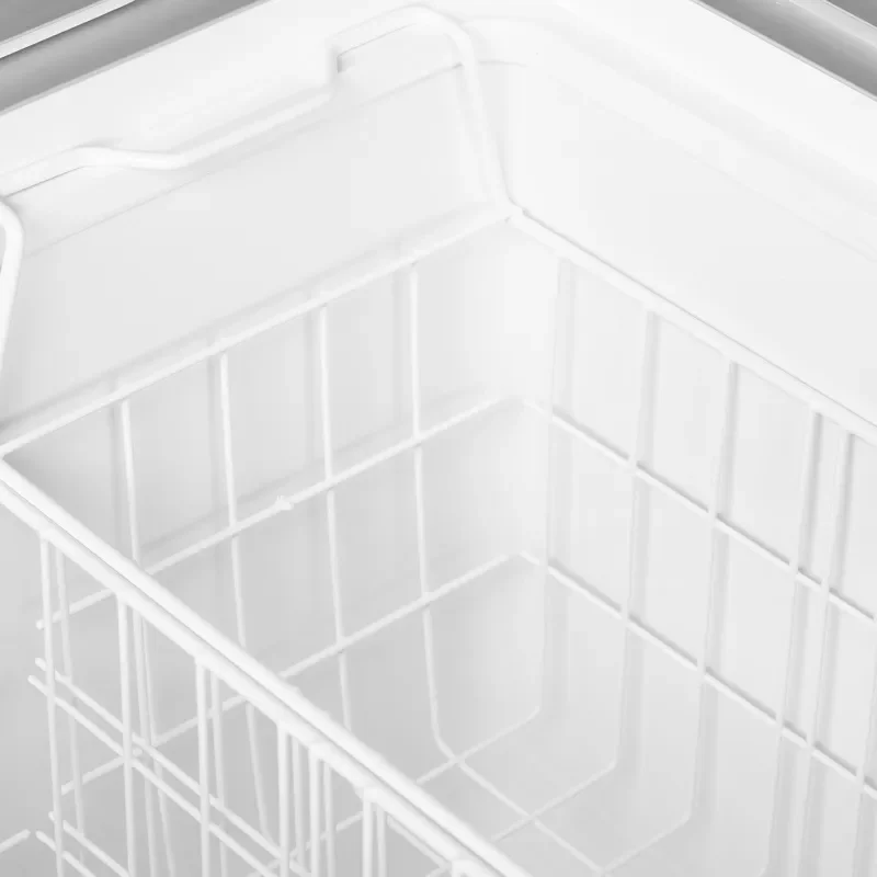 Offre Du Jour Congélateur bahut 560l à deux couvercles coulissants plats et vitrés