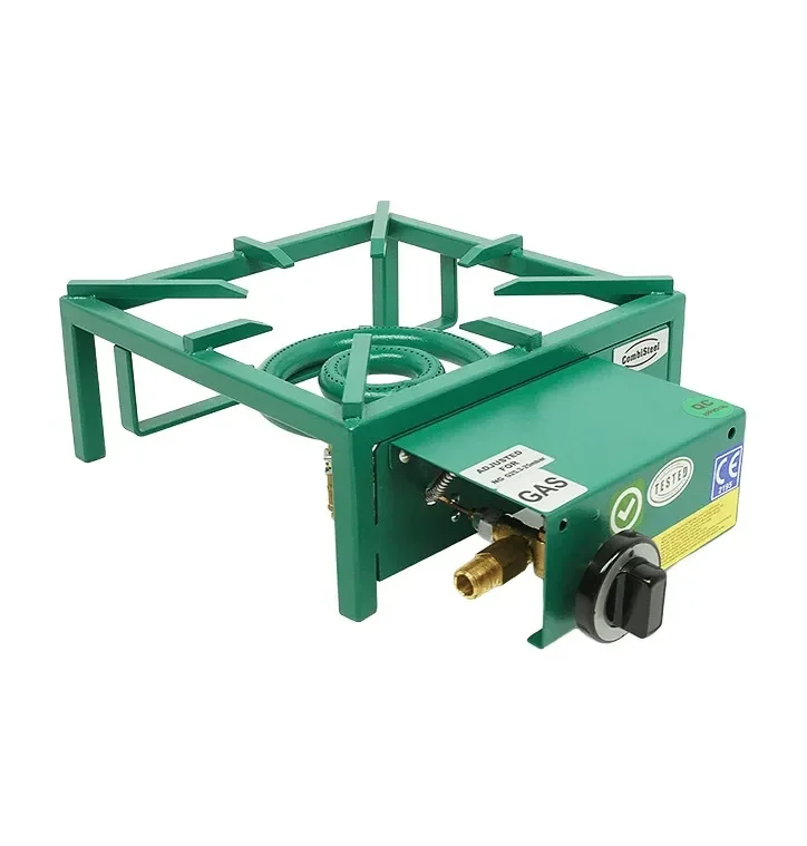 Réchaud wok à gaz 8 kw vert combisteel - 7178.1230 Meilleure Vente