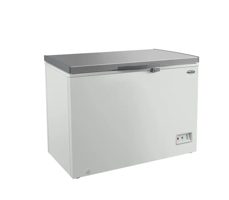 Congélateur bahut couvercle inox 402 l tropicalisé combisteel - 7450.1135 Prix Réduit