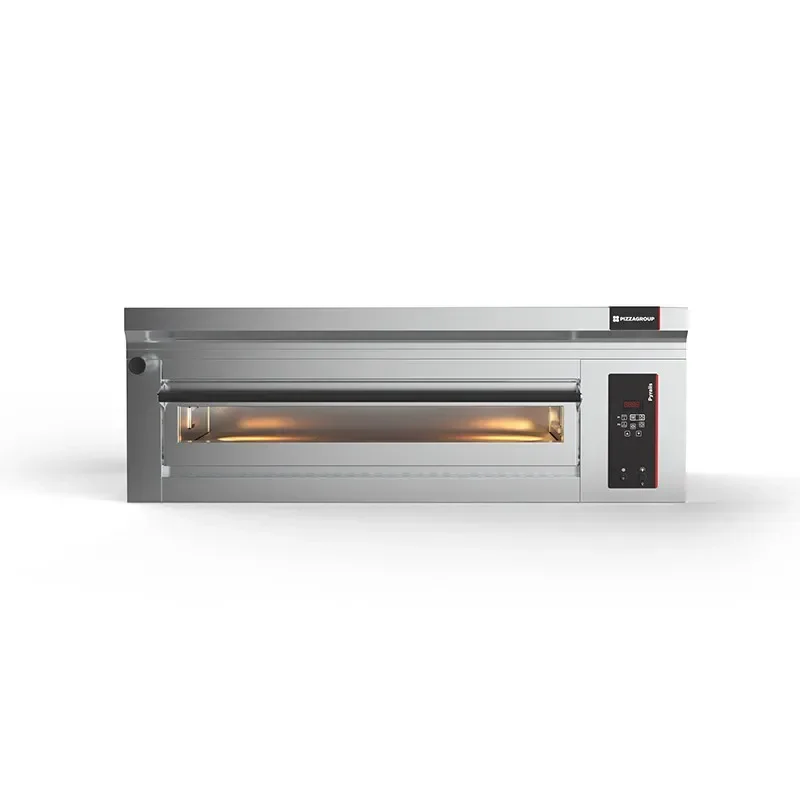 Bon Marché Four à pizza professionnel électrique commande digitale 1 chambre 6 pizzas diamètre 30 à 34 cm
