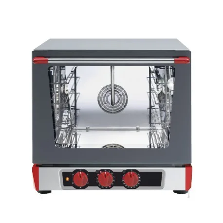 FOUR MULTIFONCTIONS 4 NIVEAUX 442X330MM AVEC GRILL ET HUMIDIFICATEUR 3,1 KW MECANIQUE Certifié