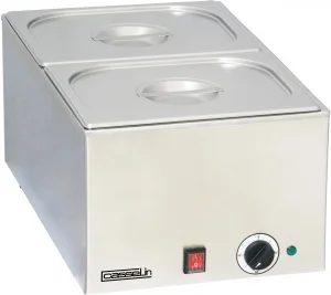 Meilleure Vente Bain-marie avec 2 x GN 1/2 inclus avec couvercle