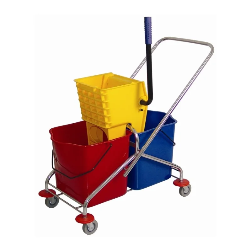 Double seau-essoreur 46L Bon Marché