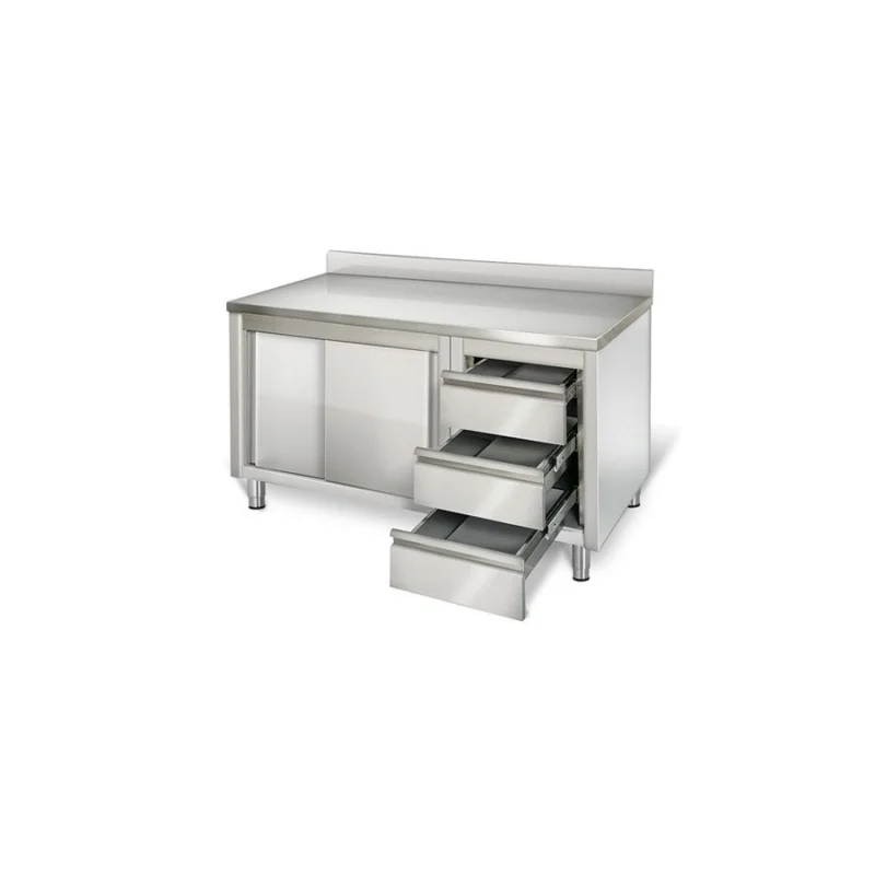 Promotion Saisonnière Armoire adossée 1600 mm / 3 tiroirs Droite