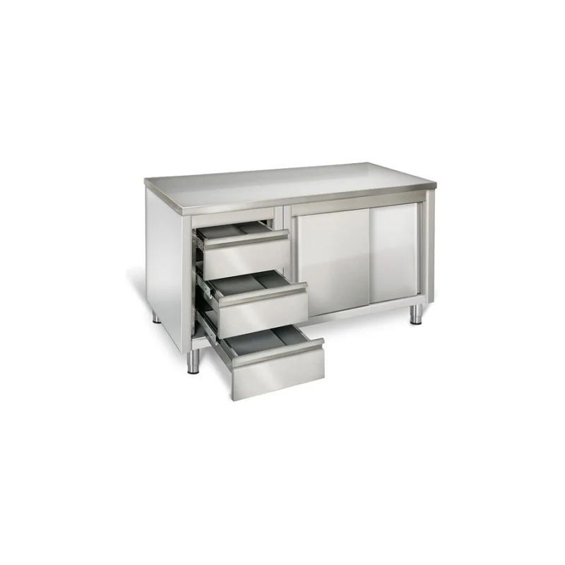 Armoire 1600 mm / 3 tiroirs Gauche Livraison Express