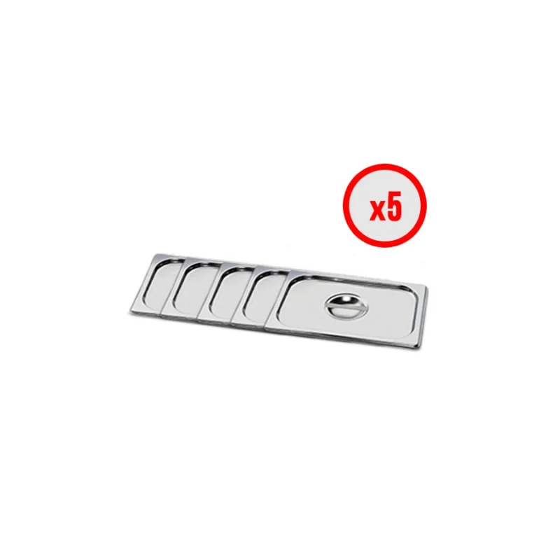 Pack X5 Couvercle GN 1/3 Livraison Express
