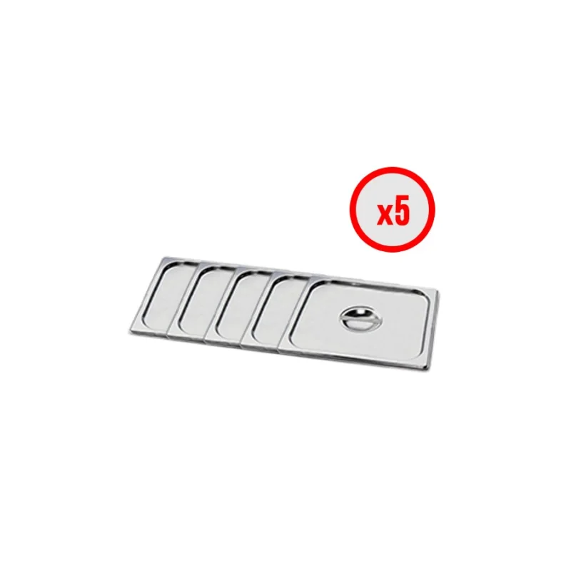 Pack X5 Couvercle GN 1/2 Marque
