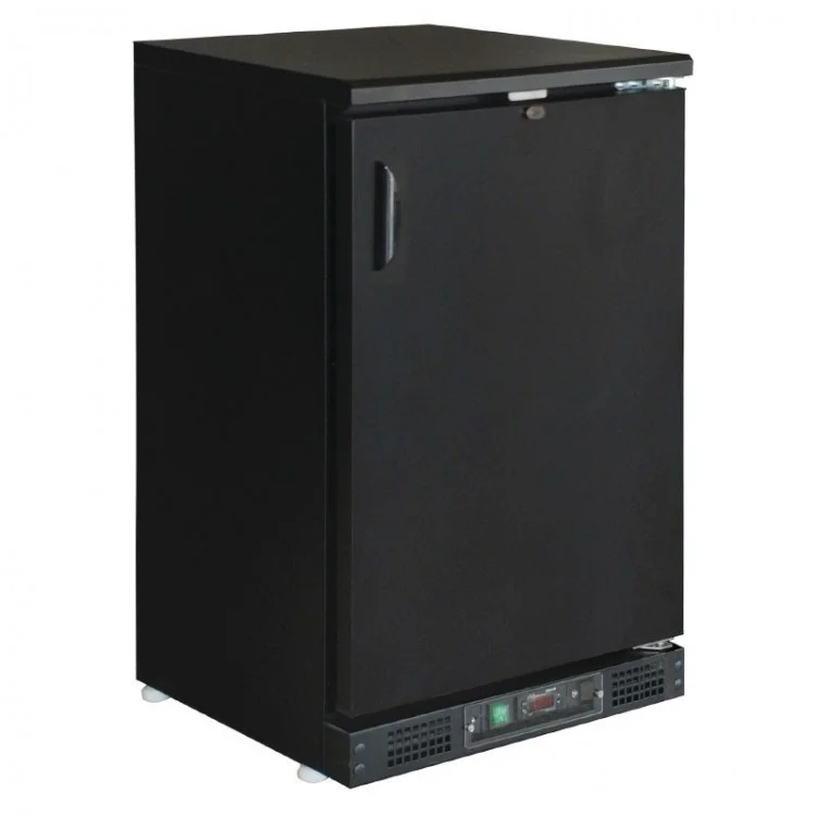 Acheter En Ligne Arrière bar noir / 1 porte pivotante pleine