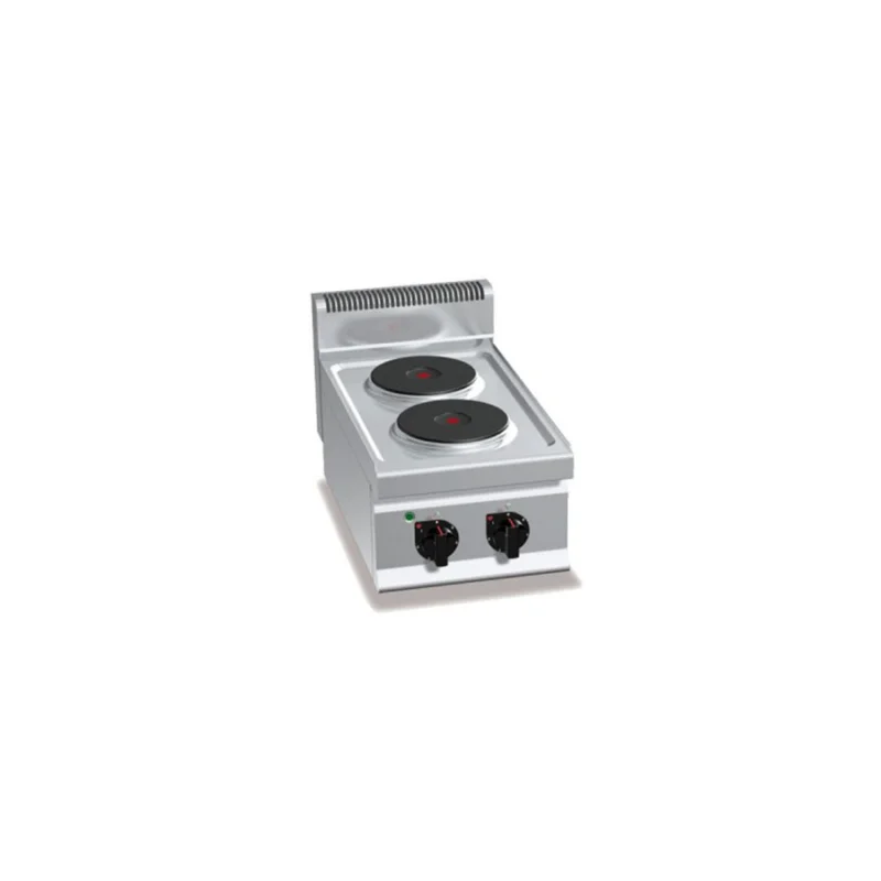 Marque Cuisinière électrique 2 plaques (5,2kW) à poser