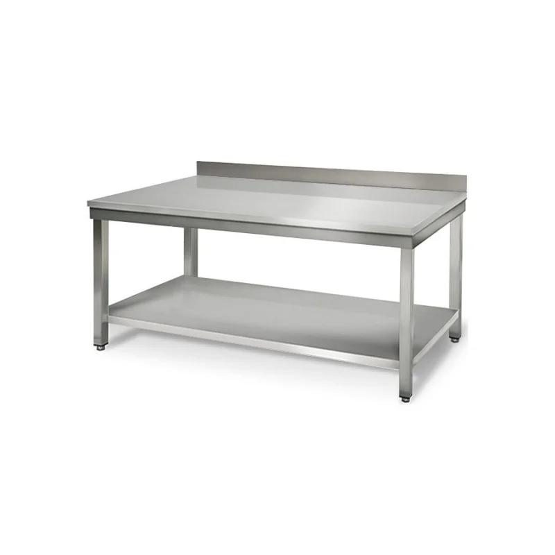 Table inox 2000 mm profondeur 700 adossée Prix Réduit