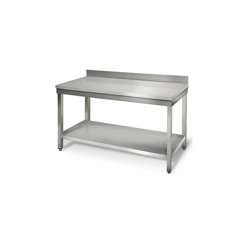 Pas Cher Table inox 1500 mm adossée