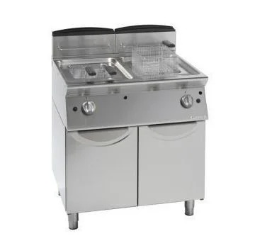 Friteuse professionnelle électrique 2x17 Litres sur coffre GIORIK Offre Du Jour