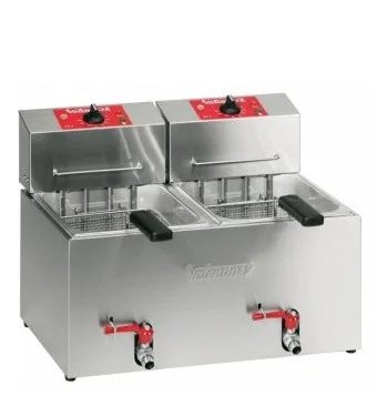 Friteuse professionnelle électrique à poser 2 x 7 Litres VALENTINE - Série TF TURBO Acheter En Ligne