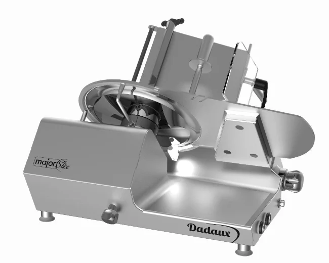 Dernière Chance Trancheur à jambon diamètre 300mm à pignons DADAUX - MAJOR'SLICE 300