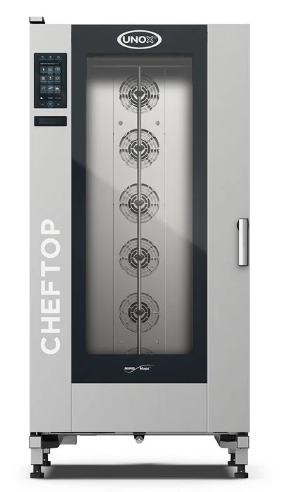 Four mixte électrique 20 niveaux GN1/1 CHEFTOP MIND PLUS BIG UNOX Livraison Gratuite
