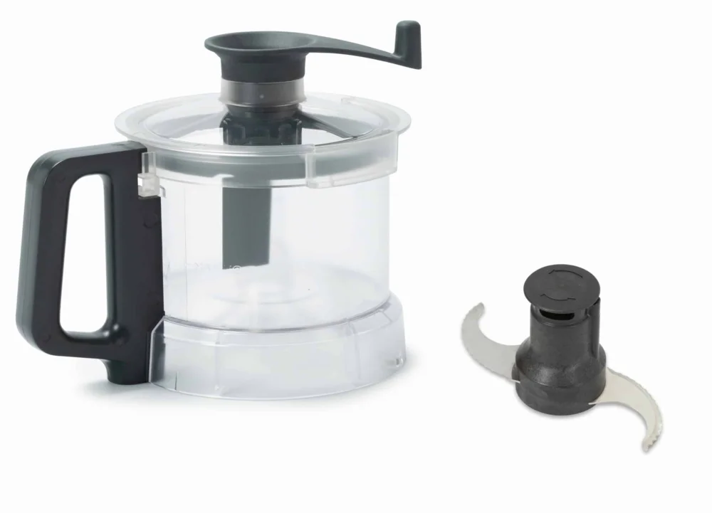 Kit comprenant cuve transparente 2,6 l., rotor lames microdentées, couvercle avec racleur de cuve Accessoires pour Prep4You DITO SAMA Haute Qualité