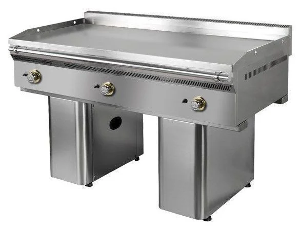 Plancha professionnelle Teppanyaki gaz 3 zones sur pieds Jusqu’à Épuisement Des Stocks