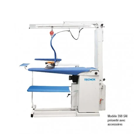 Table de repassage aspirante/chauffante/soufflantes réseau vapeur ARIANE - 398 SV Acheter En Ligne