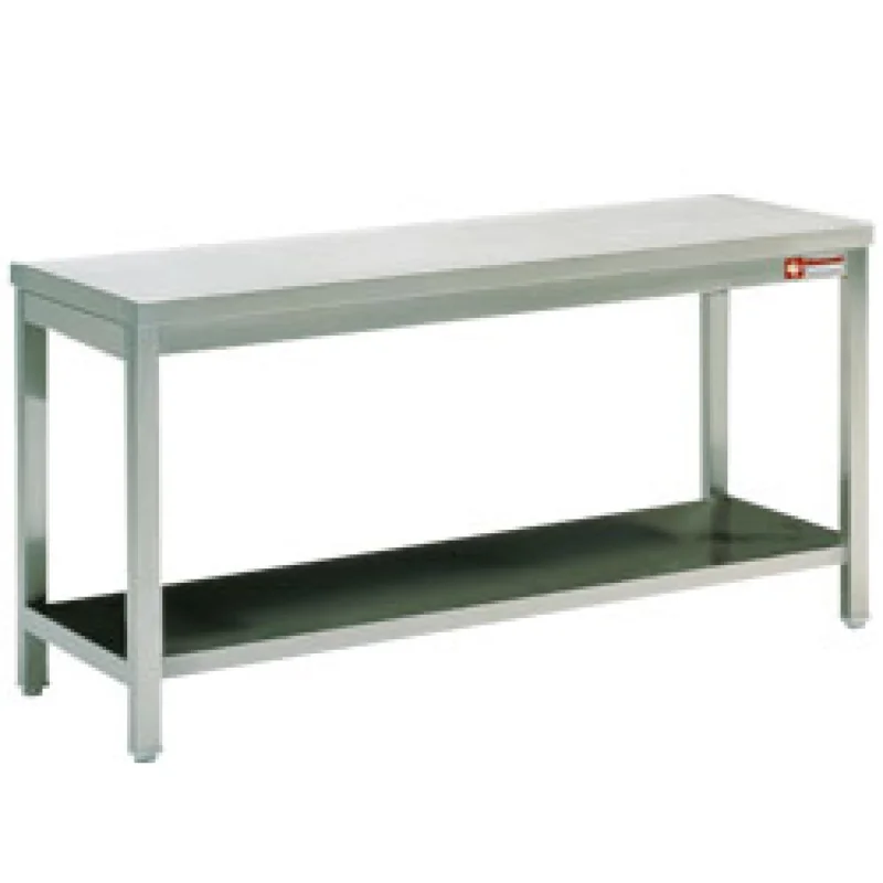 Populaire Table inox soudée Largeur 2000mm - Profondeur 600mm DIAMOND - TL2061