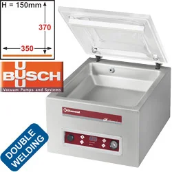 Super Prix Machine d'emballage sous vide à cloche Longueur de scellage 350mm DIAMOND
