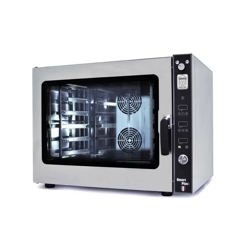 Solde Four combiné boulangerie-pâtisserie à air pulsé - à commandes digitales - 6 niveaux 600 x 400 - VESTA