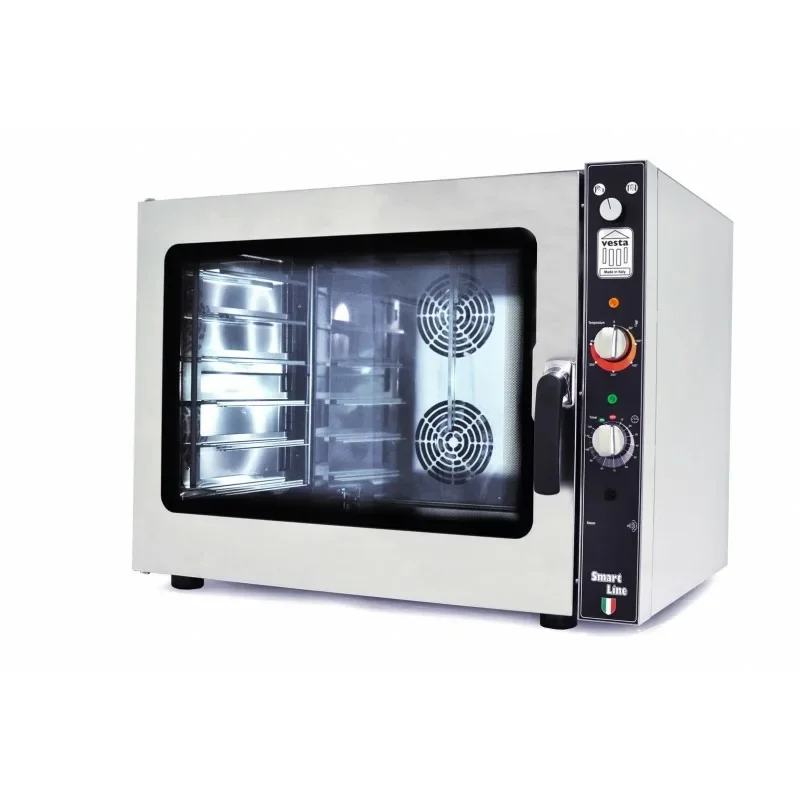 Four combiné boulangerie-pâtisserie à air pulsé - à commandes mécaniques - 6 niveaux 600 x 400 - VESTA Petit Prix