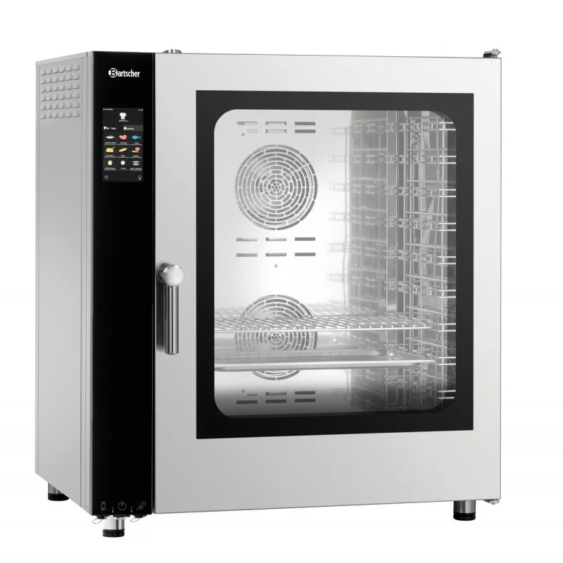 Prix Bas Four mixte à vapeur Silversteam2 10110D- 10 niveaux 1/1 GN 600 x 400 mm - 840x905x1055 mm.