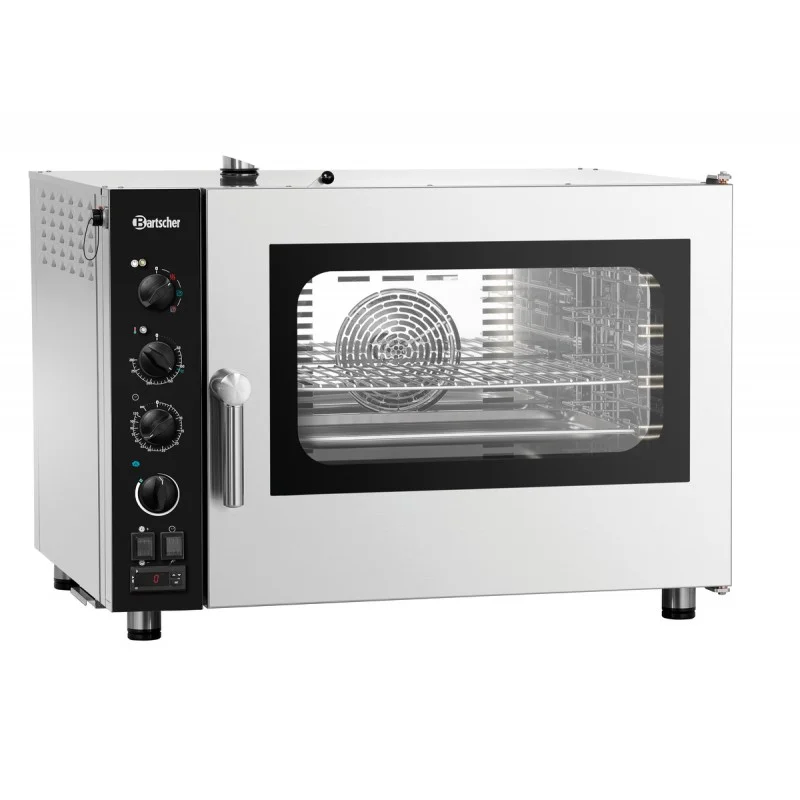 Quantité Limitée Four mixte à vapeur- 5 niveaux GN 1/1 ou 600 x 400 - 815x910x640 mm.