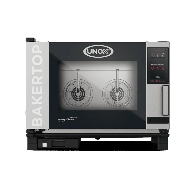 Four mixte électrique BAKERTOP MIND.Maps™COUNTERTOP ONE - 4 x 600 x 400 - Ouverture à gauche - UNOX Bon Plan
