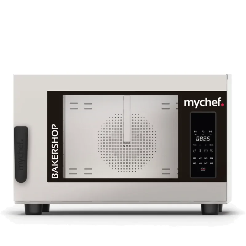 Four Pâtissier professionnel électrique avec humidificateur Mychef BAKERSHOP AIR-S - 3 x 600 x 400 - Ouverture latérale Nouvel Arrivage