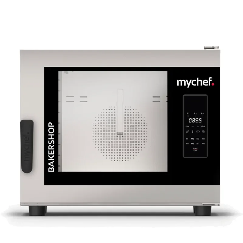 Four Pâtissier professionnel électrique avec humidificateur Mychef BAKERSHOP AIR-S - 6 x 600 x 400 - Ouverture latérale Meilleure Vente