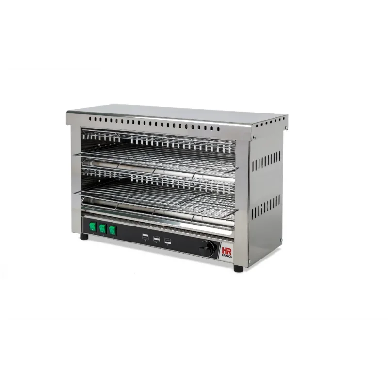 Must-Have Grille pain grand avec minuterie - HR FAINCA- 685X305X450mm