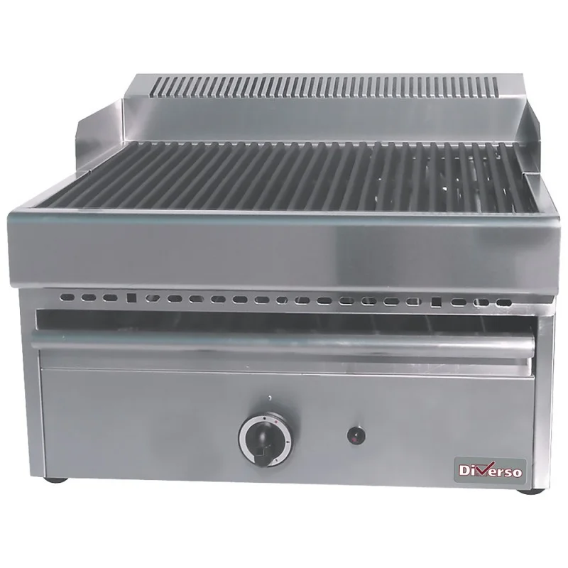 Gril-Vapeur à Gaz en Acier Inoxydable avec Grille Amovible en Fonte - Offre Exclusive