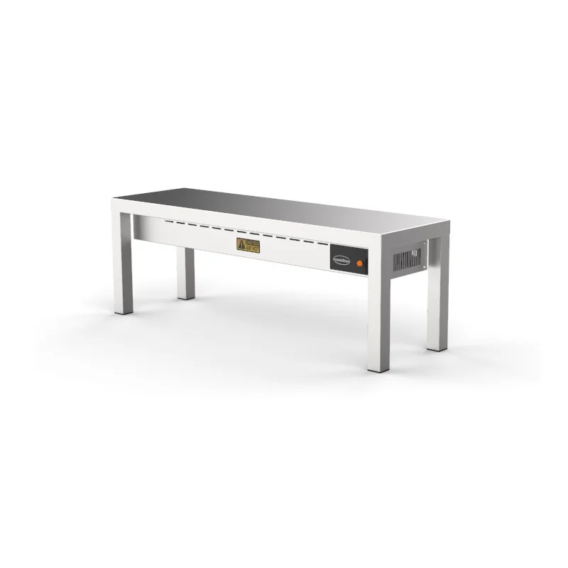 ETAGÈRE CHAUFFANTE EN CERAMIQUE 1 NIVEAUX 1000 3 HEATERS OF 250W - 1000x300x350 mm Solde