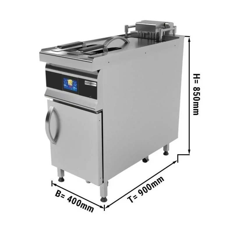 Jusqu’à Épuisement Des Stocks Friteuse automatique à élévation électrique - simple - 25 litres