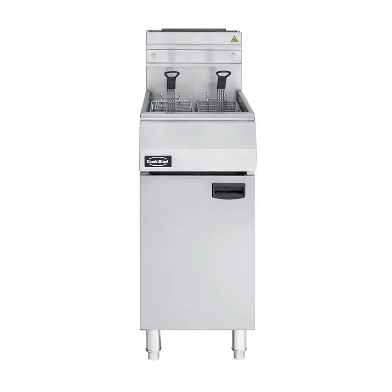 Friteuse professionnelle gaz sur coffre - 21 litres - Combisteel Acheter En Ligne