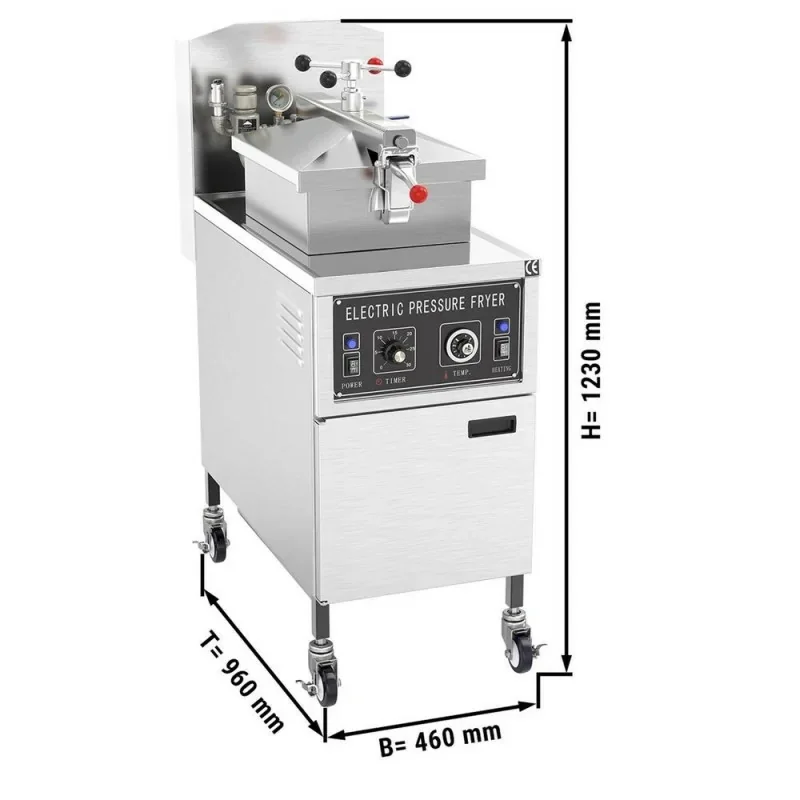 Super Prix Friteuses électriques à haute pression - 24 litres (13,5 kW)