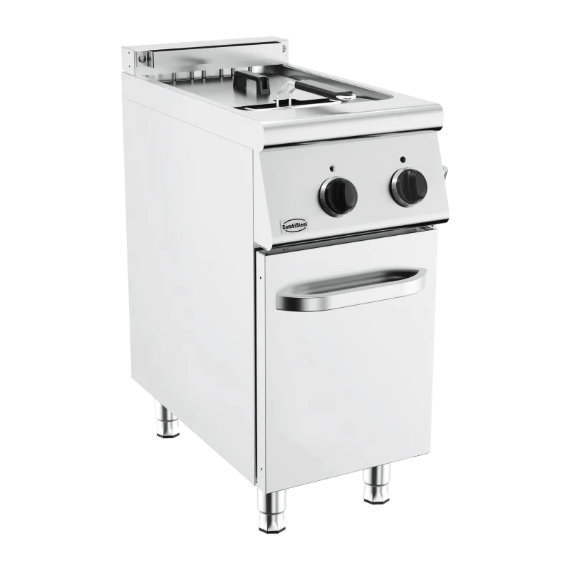 Friteuse électrique sur coffre 1 bac de 10 litres - 400 x 700 x 900 mm - Combisteel Produit De Marque