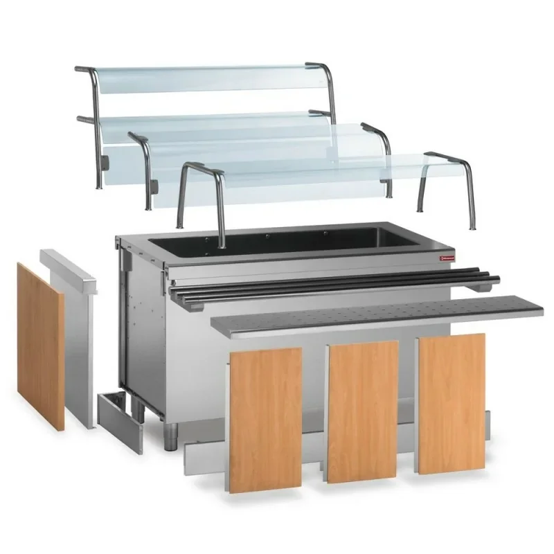 Rampe à plateaux tubulaire d'angle 90° (interne gauche S80/AI90) Nouvel Arrivage