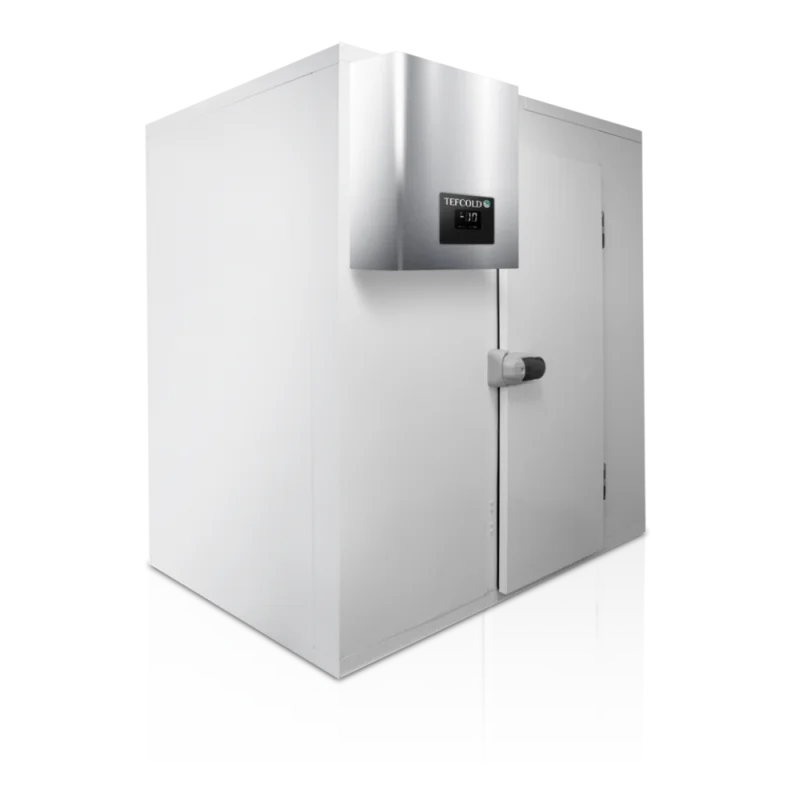 Chambre froide positive complète panneaux iso 80 + groupe logé - Dimensions 2900 x 2300 x 2110 mm - TEFCOLD Nouveauté