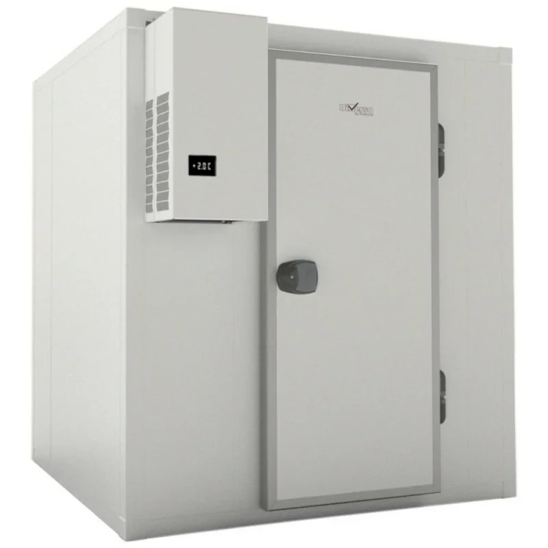 Marque Chambre froide positive ISO 60 avec groupe logé - Dimensions :1950 X 1750 X 2150 mm