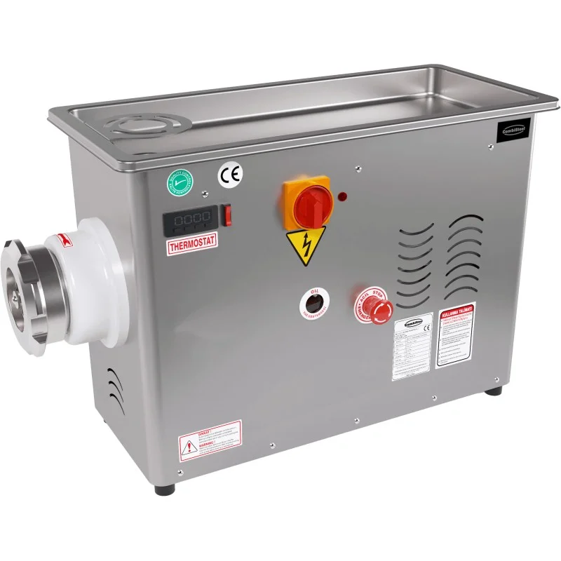 Expédition Rapide HACHOIR 22 - 450KG/H 400V - AVEC TÊTE FIXE RÉFRIGÉRÉE - 390x870x570 mm