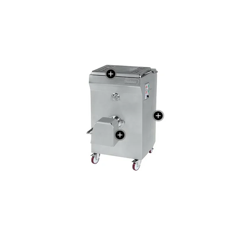 Hachoir de laboratoire compact avec 2 moteurs - 1000 kg/h - Dadaux Bon Marché
