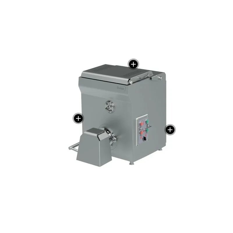 Hachoir de laboratoire compact avec 2 moteurs - 600 kg/h - Dadaux Prix Réduit