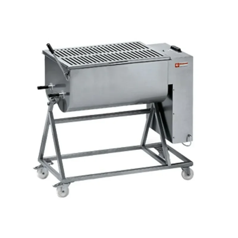 Produit De Marque Mélangeurs à viande en inox - sur support à roues - 120 kg