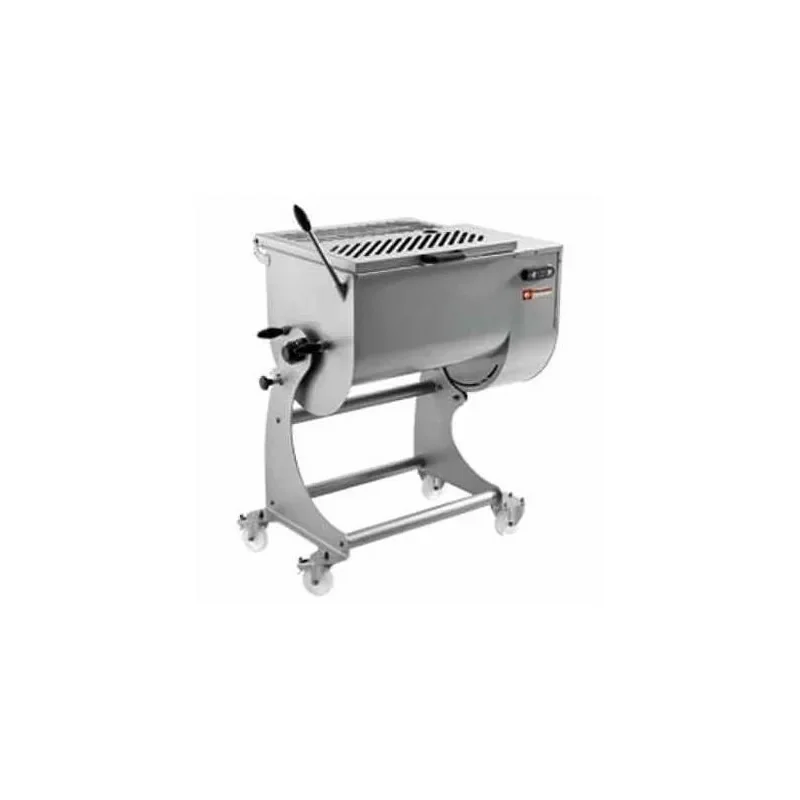 Expédition Rapide Mélangeurs à viande en inox - sur support à roues - 80 kg